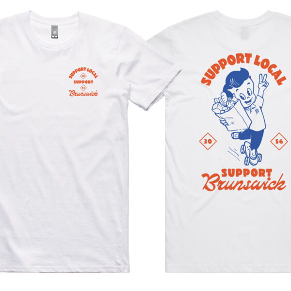Short Sleeve - Orange & Blue Thumbnail