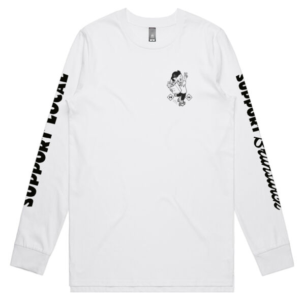 Long Sleeve - White & Black Long Sleeve - White & Black Thumbnail